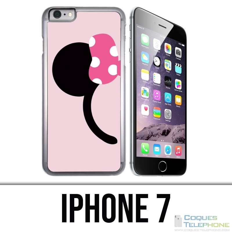 Coque iPhone 7 - Serre Tete Minnie