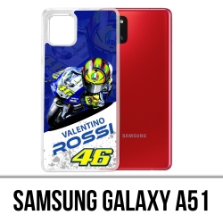 Samsung Galaxy A51 case - Motogp Rossi Cartoon Galaxy