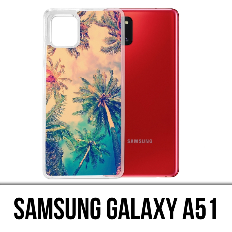 Funda Samsung Galaxy A51 - Palmeras