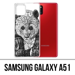 Coque Samsung Galaxy A51 - Panda Azteque