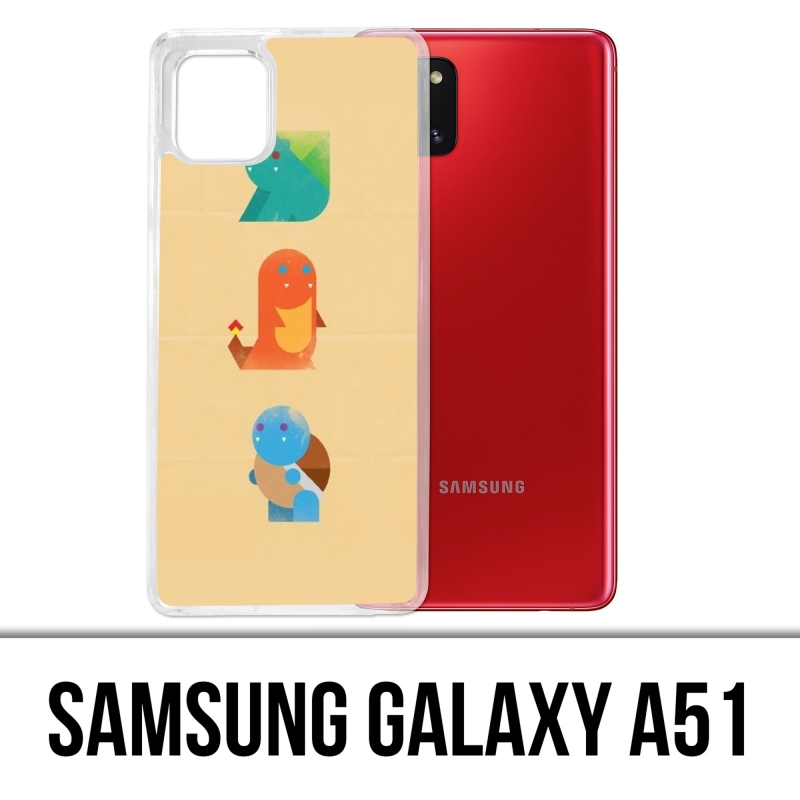 Custodie e protezioni Samsung Galaxy A51 - Pokemon astratto