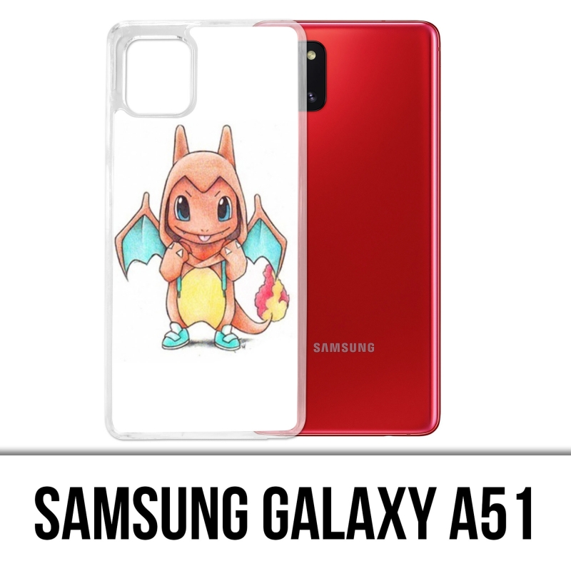 Coque Samsung Galaxy A51 - Pokemon Bébé Salameche
