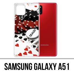 Samsung Galaxy A51 case - Poker Dealer