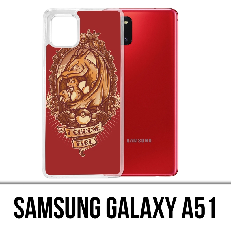 Coque Samsung Galaxy A51 - Pokémon Fire