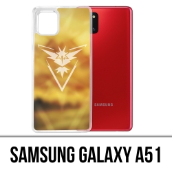 Samsung Galaxy A51 Case - Pokémon Go Team Yellow Grunge