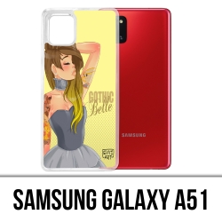 Coque Samsung Galaxy A51 - Princesse Belle Gothique