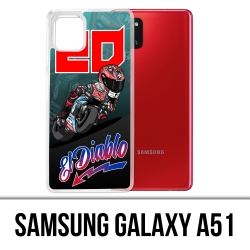 Samsung Galaxy A51 case - Quartararo-Cartoon