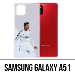 Funda Samsung Galaxy A51 - Ronaldo Lowpoly
