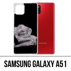 Coque Samsung Galaxy A51 - Rose Gouttes