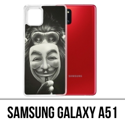 Coque Samsung Galaxy A51 - Singe Monkey Anonymous
