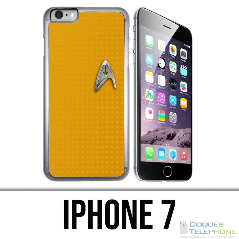 Coque iPhone 7 - Star Trek Jaune