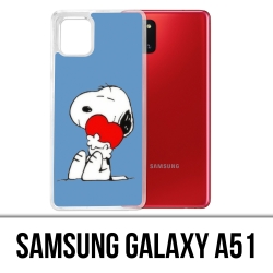 Samsung Galaxy A51 Case - Snoopy Heart