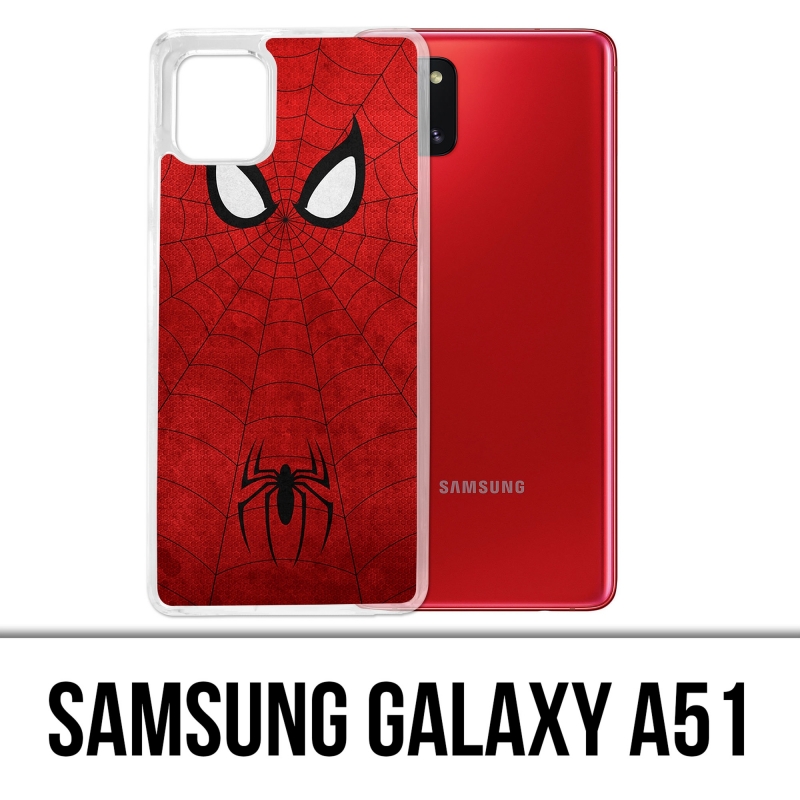 Funda Samsung Galaxy A51 - Diseño artístico de Spiderman
