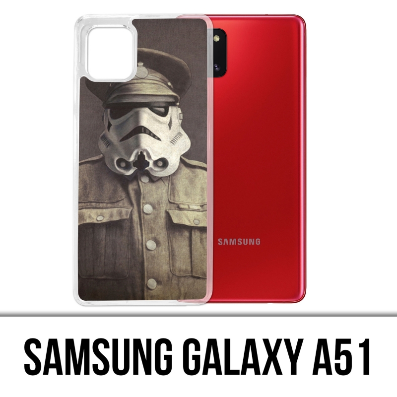 Coque Samsung Galaxy A51 - Star Wars Vintage Stromtrooper