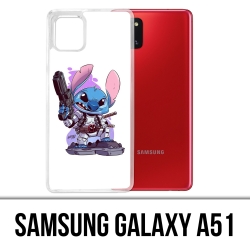 Funda Samsung Galaxy A51 - Stitch Deadpool