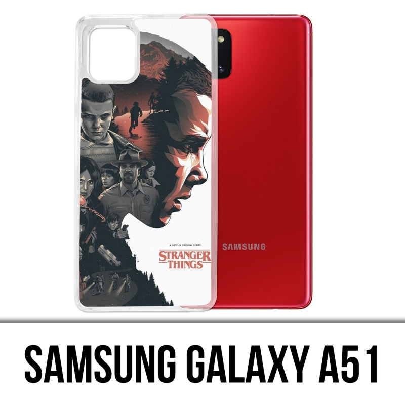 Funda Samsung Galaxy A51 - Stranger Things Fanart