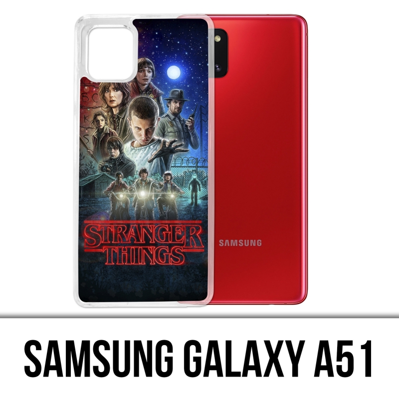 Póster Funda Samsung Galaxy A51 - Cosas más extrañas