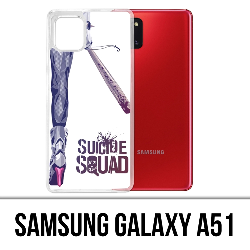 Funda Samsung Galaxy A51 - Pierna Harley Quinn de Suicide Squad