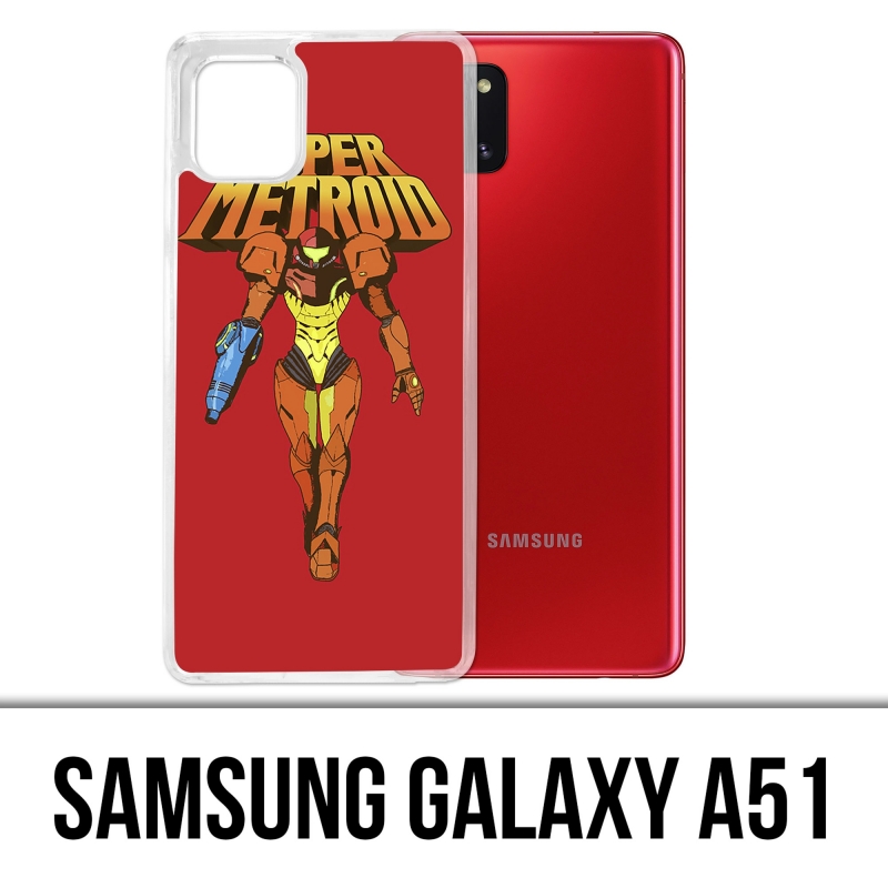 Custodia per Samsung Galaxy A51 - Super Metroid Vintage