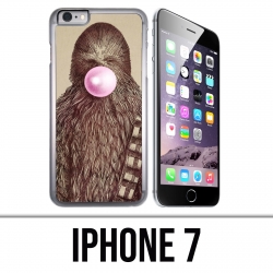 Coque iPhone 7 - Star Wars Chewbacca Chewing Gum
