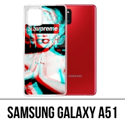 Samsung Galaxy A51 case - Supreme Marylin Monroe
