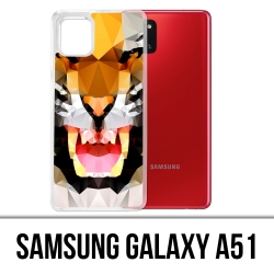 Funda Samsung Galaxy A51 - Tigre geométrico