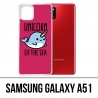 Samsung Galaxy A51 Case - Einhorn des Meeres