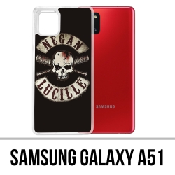 Funda Samsung Galaxy A51 - Walking Dead Logo Negan Lucille