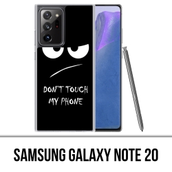 Custodia per Samsung Galaxy Note 20 - Non toccare il mio telefono arrabbiato