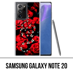 Funda Samsung Galaxy Note 20 - Gucci Snake Roses