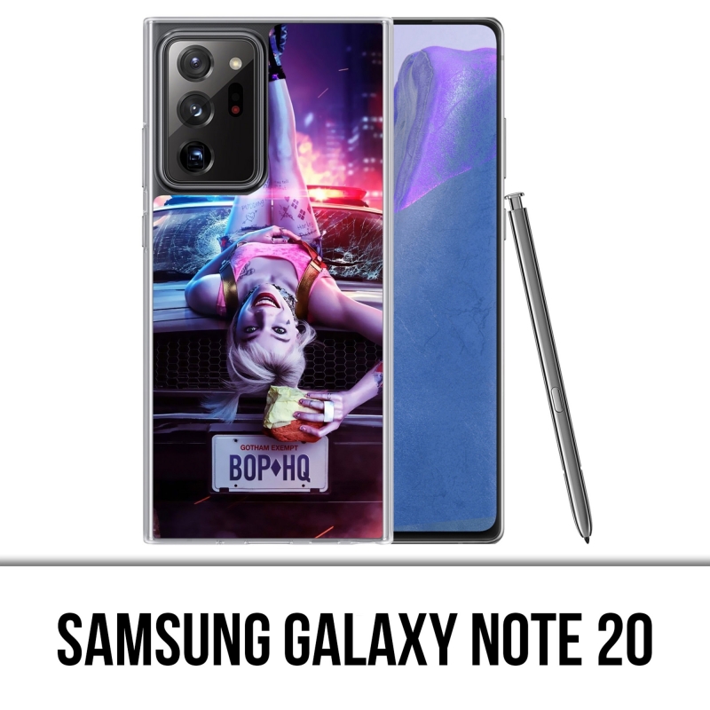 Coque Samsung Galaxy Note 20 - Harley Quinn Birds Of Prey Capot