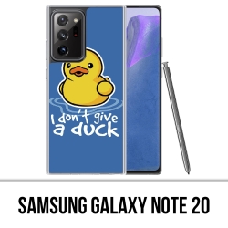 Samsung Galaxy Note 20 case - I Dont Give A Duck