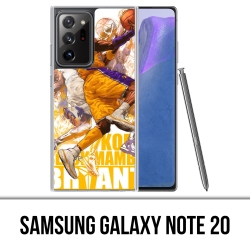 Coque Samsung Galaxy Note 20 - Kobe Bryant Cartoon Nba