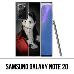 Coque Samsung Galaxy Note 20 - La Casa De Papel - Nairobi Split