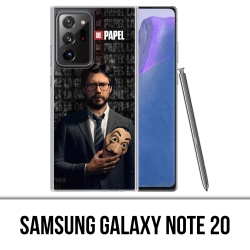 Samsung Galaxy Note 20 case - La Casa De Papel - Professor Mask