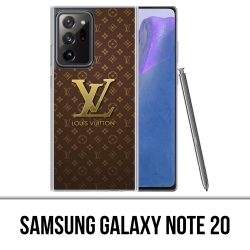 Funda Samsung Galaxy Note 20 - Logotipo de Louis Vuitton