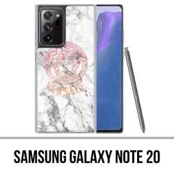 Funda Samsung Galaxy Note 20 - Versace White Marble