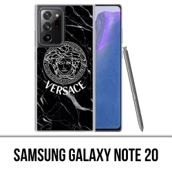 Samsung Galaxy Note 20 Case - Versace Black Marble