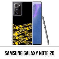 Funda Samsung Galaxy Note 20 - Advertencia