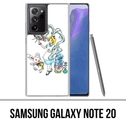 Coque Samsung Galaxy Note 20 - Alice Au Pays Des Merveilles Pokémon