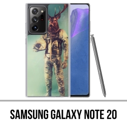 Coque Samsung Galaxy Note 20 - Animal Astronaute Cerf