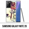Coque Samsung Galaxy Note 20 - Animal Astronaute Dinosaure
