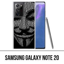 Coque Samsung Galaxy Note 20 - Anonymous