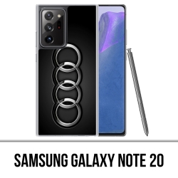 Samsung Galaxy Note 20 Case - Audi Logo Metal
