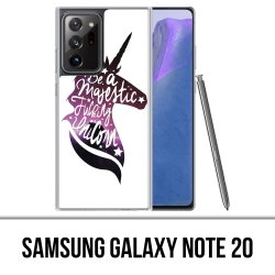Funda Samsung Galaxy Note 20 - Sé un unicornio majestuoso