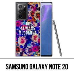 Samsung Galaxy Note 20 case - Be Always Blooming