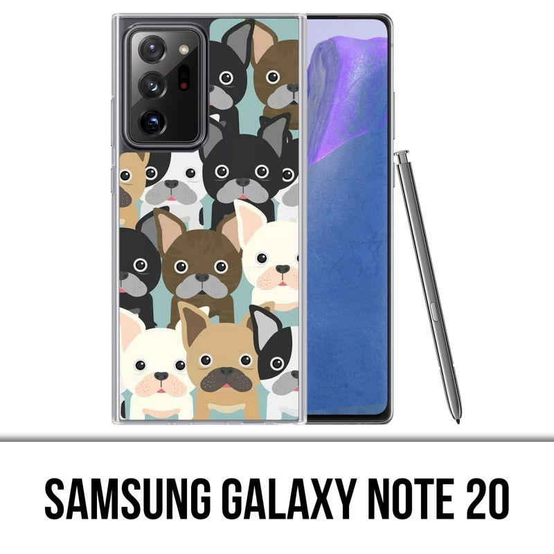 Coque Samsung Galaxy Note 20 - Bouledogues