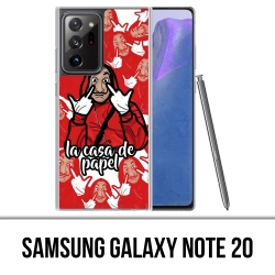 Samsung Galaxy Note 20 case - Casa De Papel Cartoon