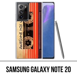 Coque Samsung Galaxy Note 20 - Cassette Audio Vintage Gardiens De La Galaxie