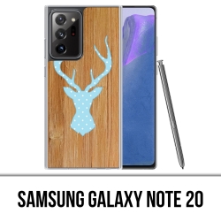 Coque Samsung Galaxy Note 20 - Cerf Bois Oiseau
